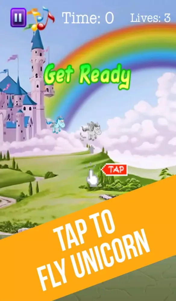 Скриншоты Flying Unicorn - Best Tapping Animal Game