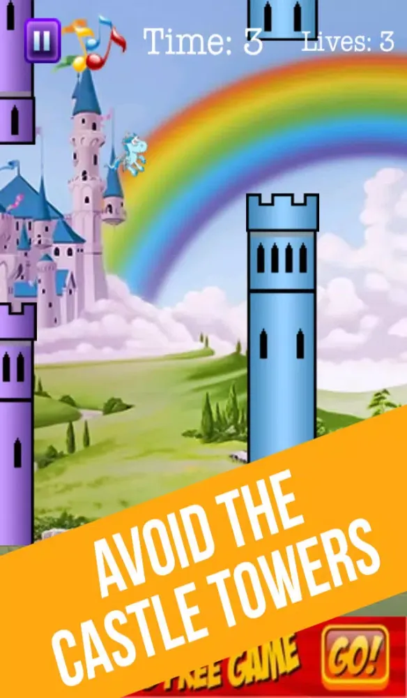 Скриншоты Flying Unicorn - Best Tapping Animal Game