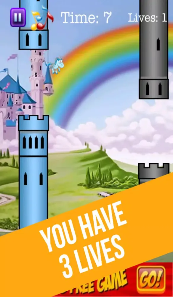 Скриншоты Flying Unicorn - Best Tapping Animal Game