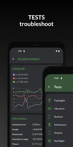 تصاویر DevCheck Device & System Info
