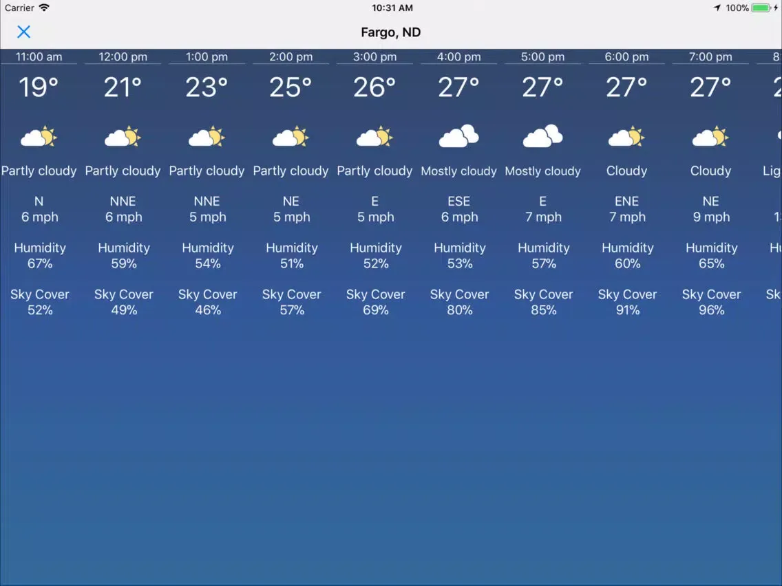 Ảnh chụp màn hình của FLASH Weather Alerts iPad 