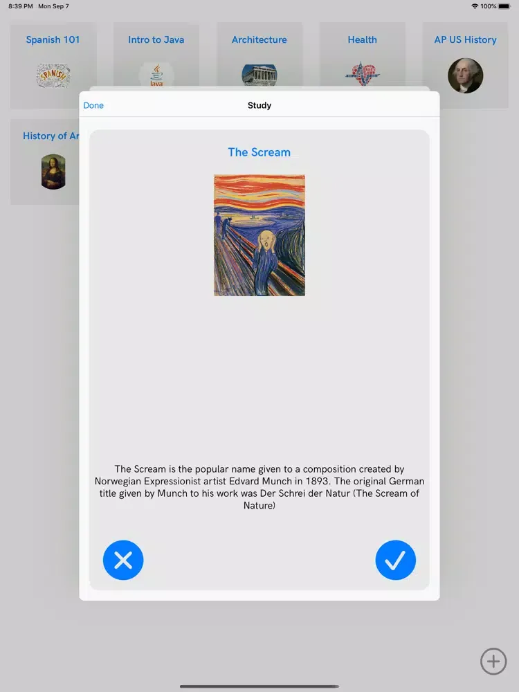 Pro FlashCard Maker iPad 應用截圖