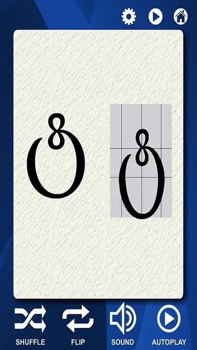 Screenshot di Georgian Alphabet Flash Cards