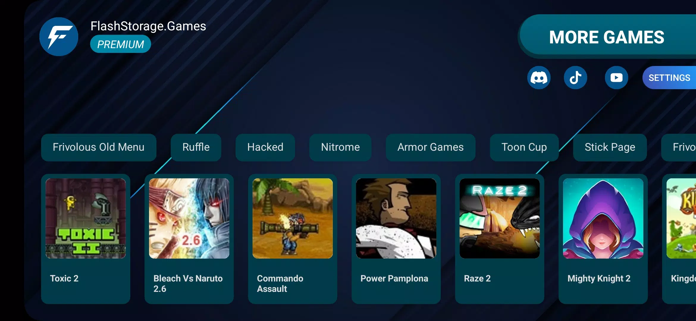 Flash Game Archive Screenshots