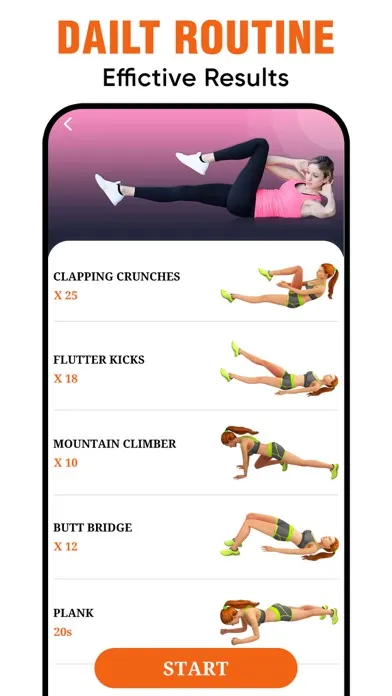 صور Flat Stomach Workout - 30 Days