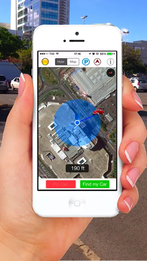 Screenshot di iFind My Car