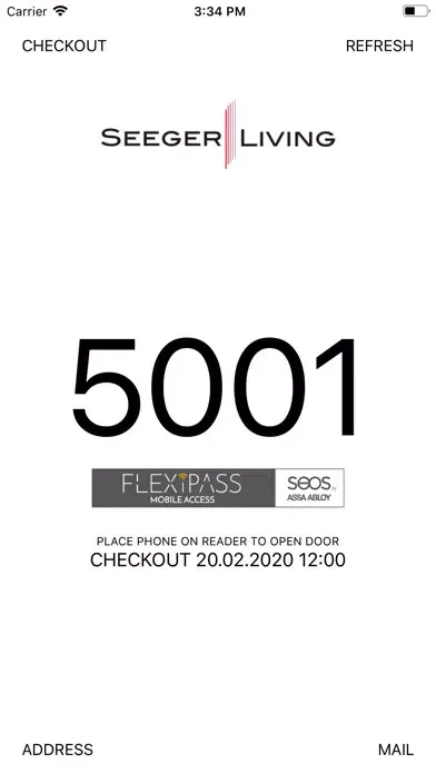 SEEGER Living Screenshots