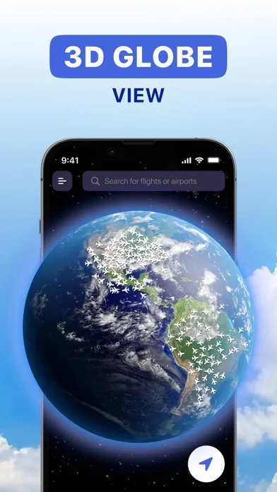 Zrzuty ekranu Flight Tracker: Track Airplane