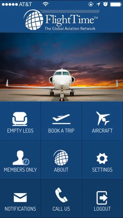 FlightTime Smarter Private Jet Ekran Görüntüleri