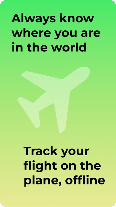 Tangkapan skrin Onboard - In-Flight Tracking