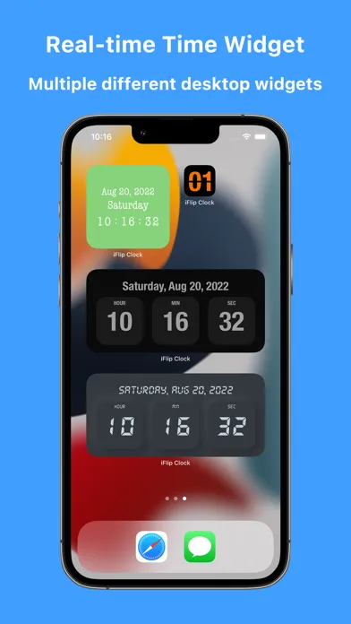 صور iFlip Clock - Time Widget