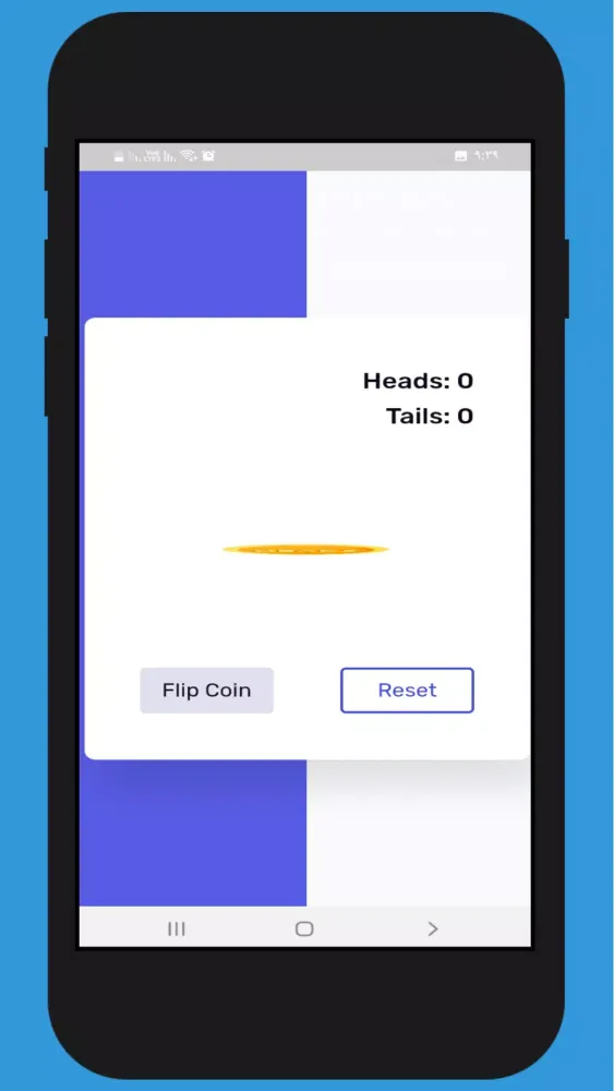 Ảnh chụp màn hình của ملك وكتابة - Flip a Coin