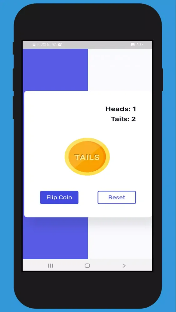Ảnh chụp màn hình của ملك وكتابة - Flip a Coin