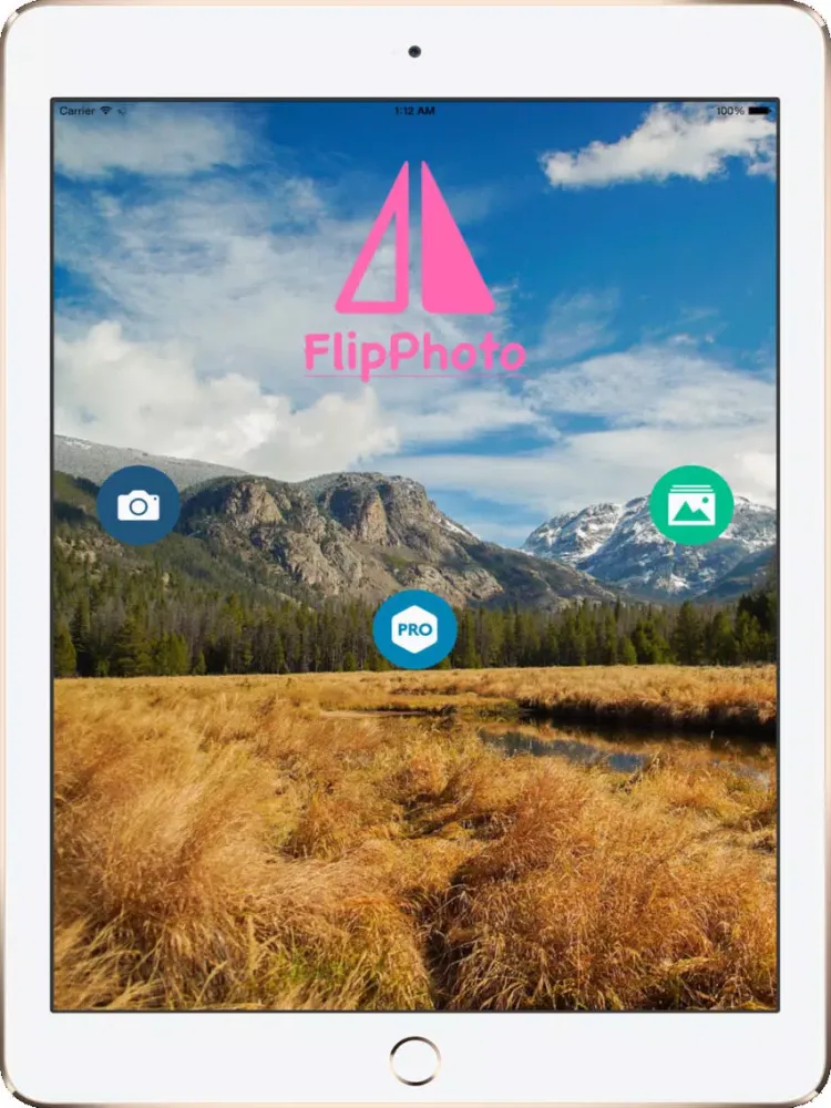FlipPhoto - Quick Flip Photos and Edit with candid Effects iPad  スクリーンショット