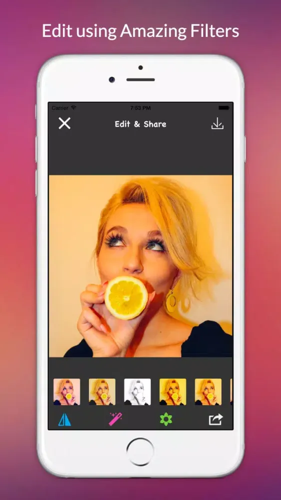 FlipPhoto - Quick Flip Photos and Edit with candid Effects スクリーンショット