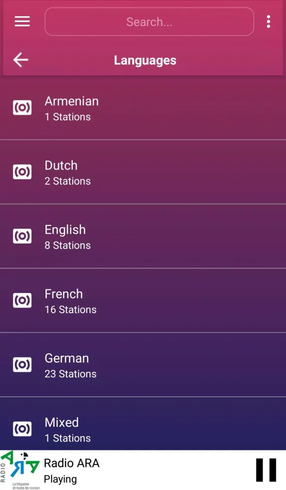A2Z Luxembourg FM Radio Ekran Görüntüleri