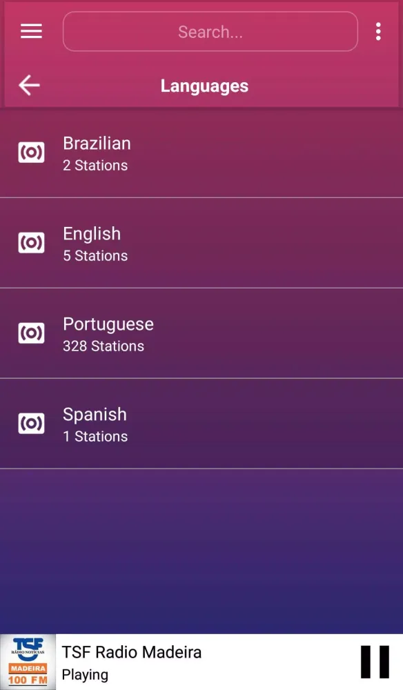 ภาพหน้าจอของ A2Z Portugal FM Radio