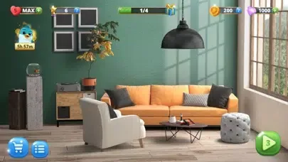 Tangkapan skrin Flip This House: Design Game