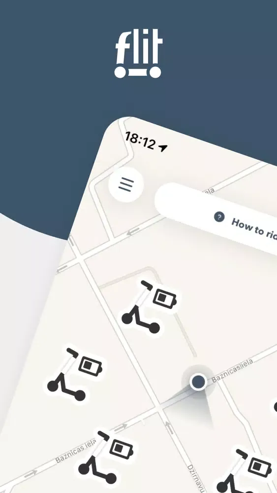 FLIT - scooter sharing سکرین شاٹس
