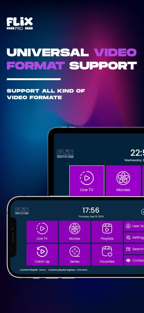 Скриншоты Flix Pro Player