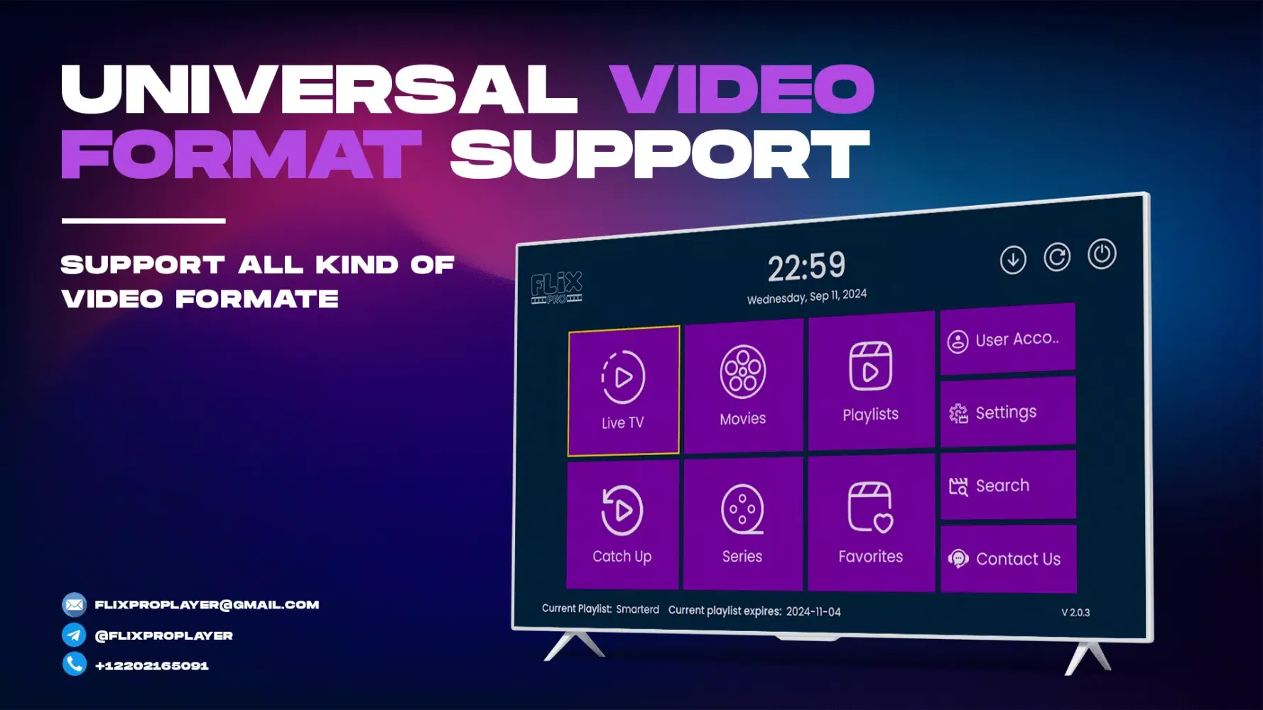 Скриншоты Flix Pro Player