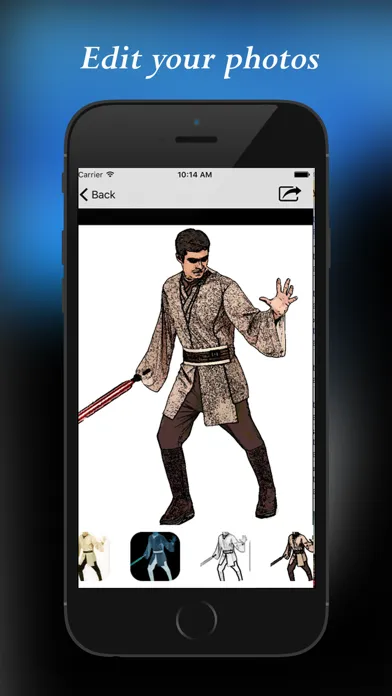 Photo Maker Light Saber - for Star Wars Screenshots