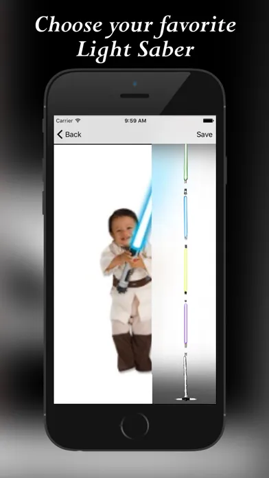 Photo Maker Light Saber - for Star Wars Screenshots