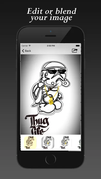 Thug Life Photo Editor Studio應用截圖