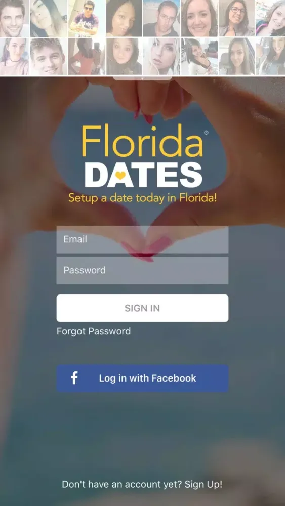 Capturas de tela do Florida Dates