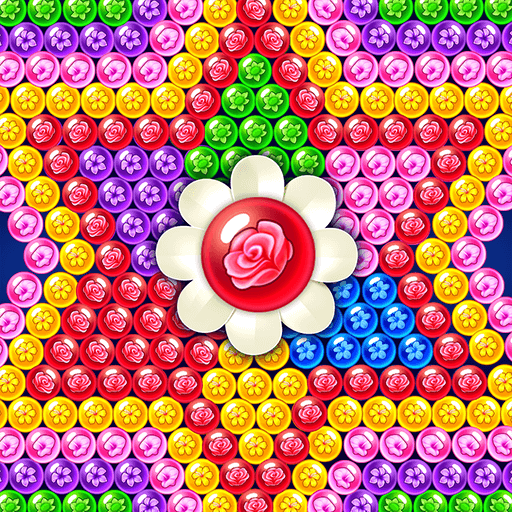 Bubble Shooter - Flower Games