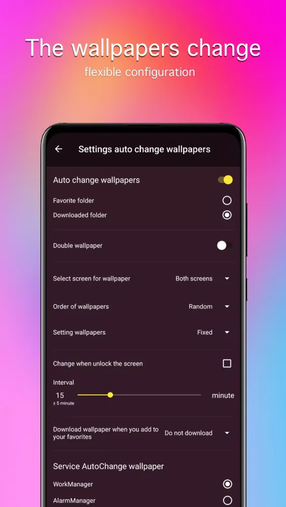Screenshot di Flower Wallpapers 4K