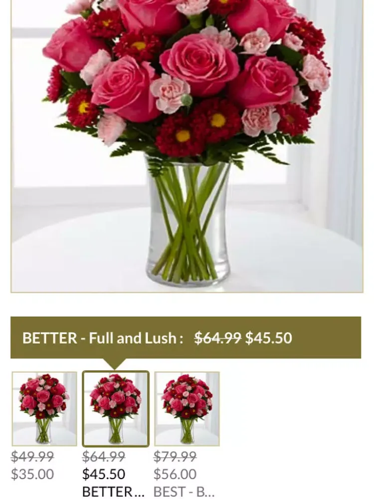 Capturas de tela do Find Real Fresh Flowers - Buy online for Delivery or Locate the Best Florist Shop Near You Fast iPad 