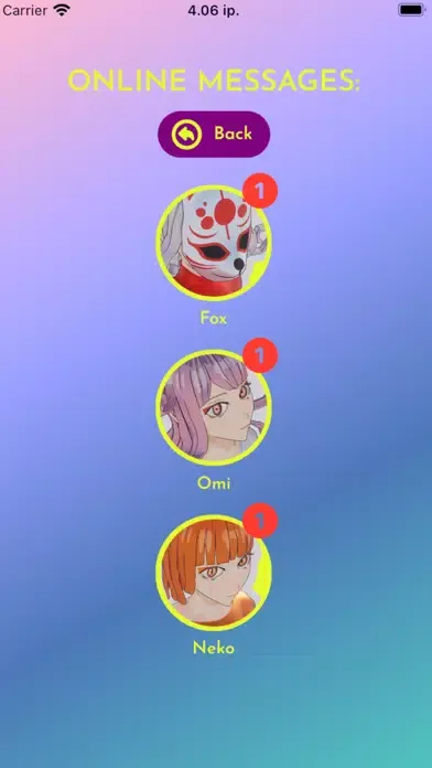 Wandering App Screenshots