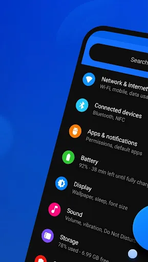 Flux - Substratum Theme سکرین شاٹس
