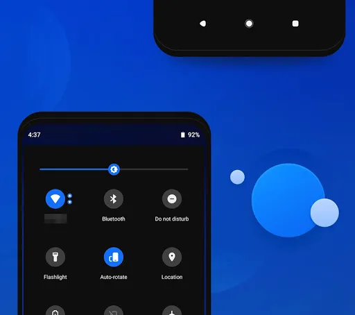 Flux - Substratum Theme سکرین شاٹس