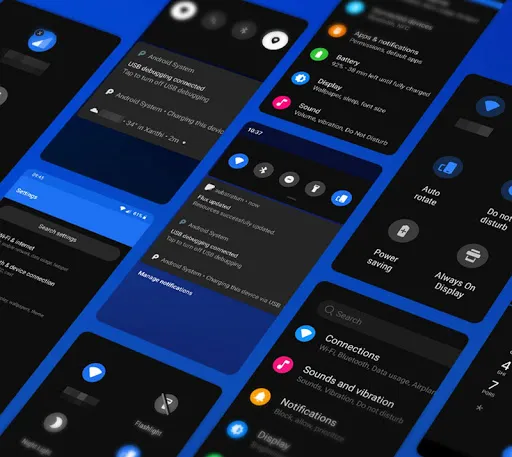 Flux - Substratum Theme سکرین شاٹس