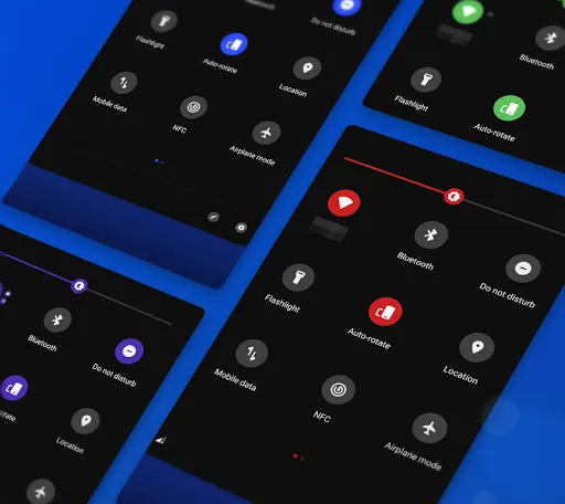 Flux - Substratum Theme سکرین شاٹس
