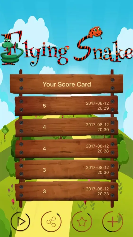 Скриншоты Flying Snake