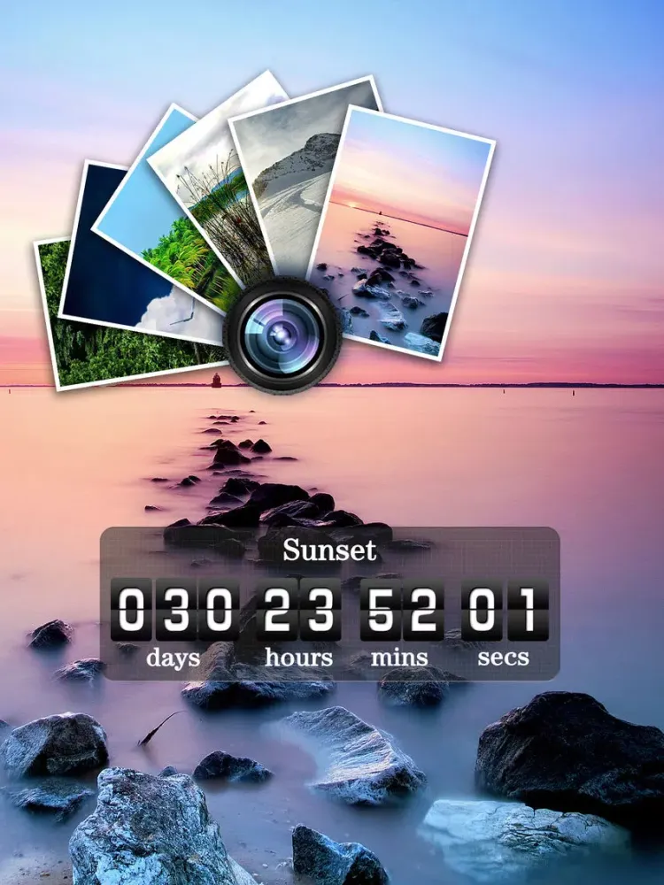 Countdown App Pro (Big Day Event Reminder & Digital Clock Timer Counter) iPad  Screenshots