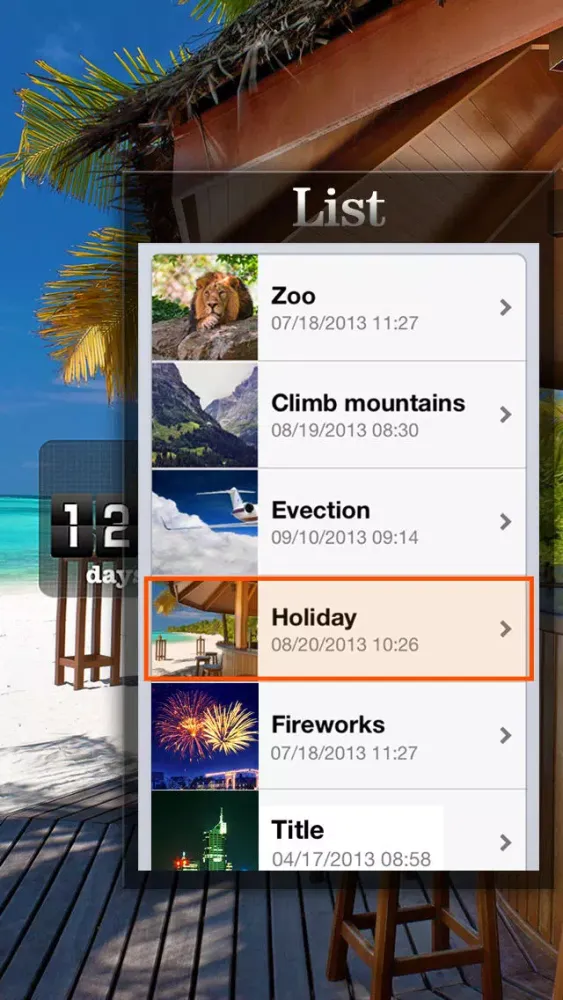 Countdown App Pro (Big Day Event Reminder & Digital Clock Timer Counter) Screenshots