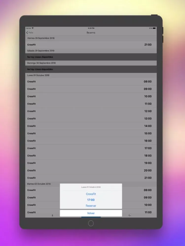 FlyUp FIT iPad  Ekran Görüntüleri