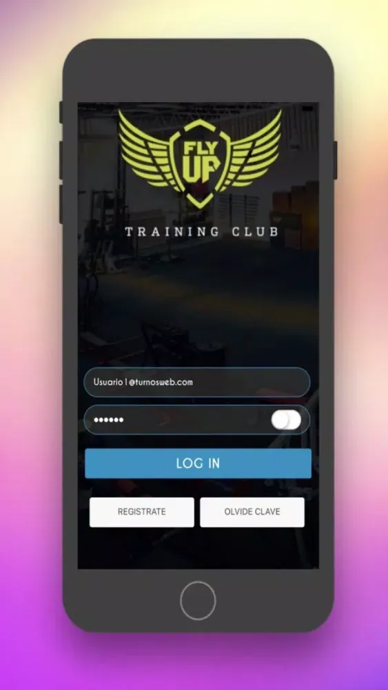 FlyUp FIT Ekran Görüntüleri