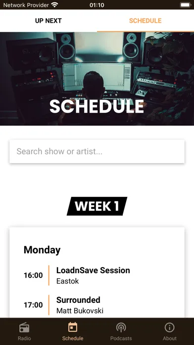 Captures d'écran de AH.FM: Electronic Dance Music