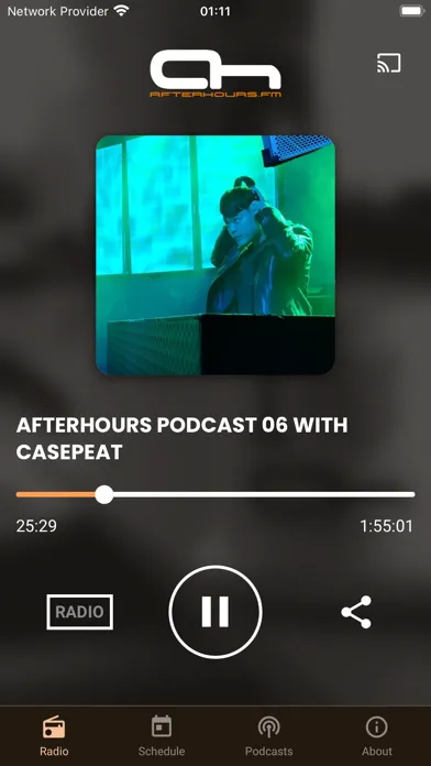 Captures d'écran de AH.FM: Electronic Dance Music