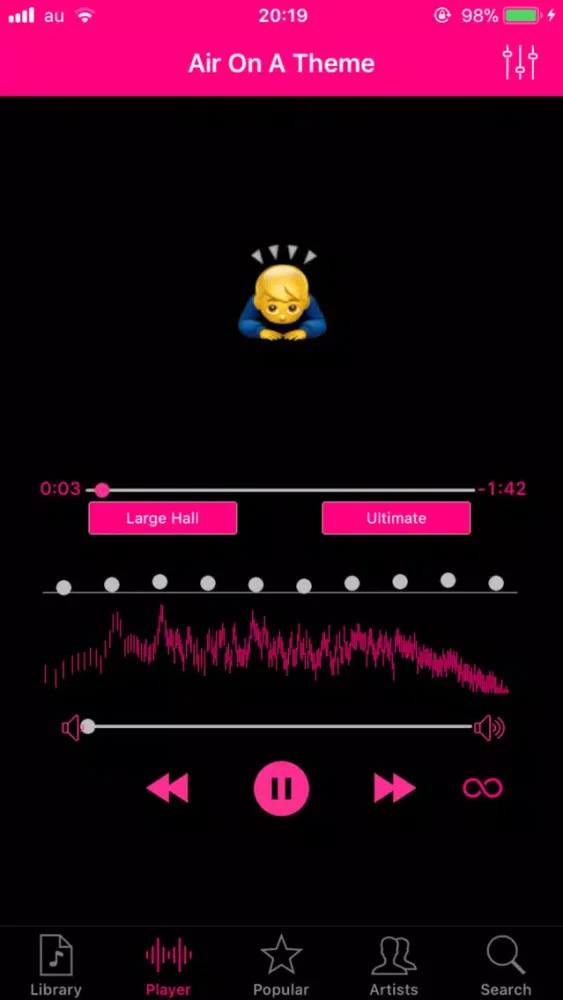 تصاویر LIT MUSIC Player - EQip