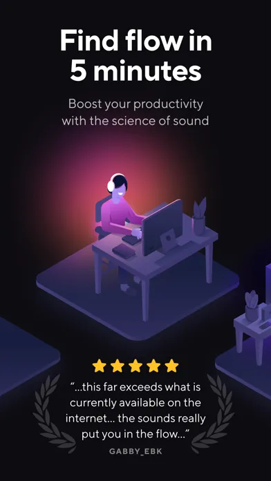Brain.fm - Focus Music スクリーンショット