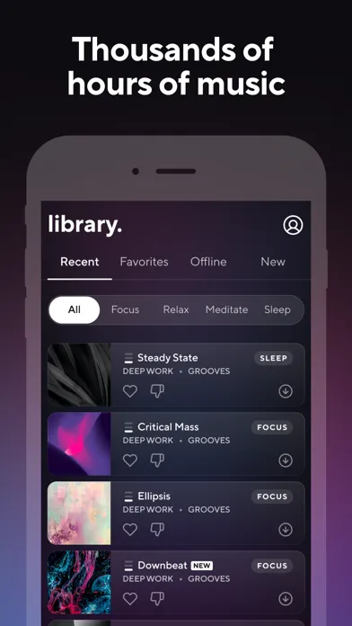 Brain.fm - Focus Music スクリーンショット