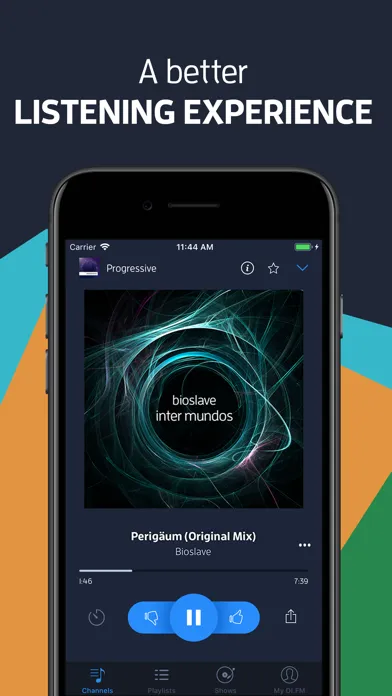 DI.FM - Electronic Music Radio স্ক্রিনশট