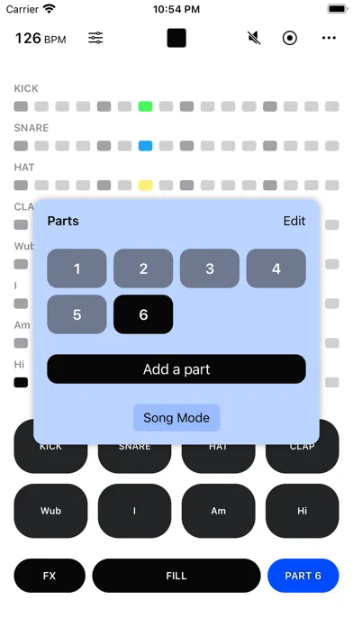 Скриншоты Wub.app