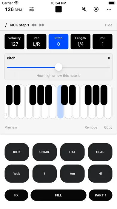 Скриншоты Wub.app